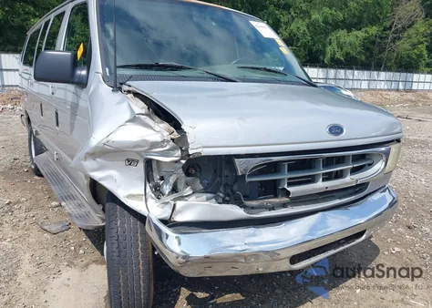 2002 Ford Econoline E350 Super Duty Wagon from USA, damaged, VIN 1FBSS31L72HA71329